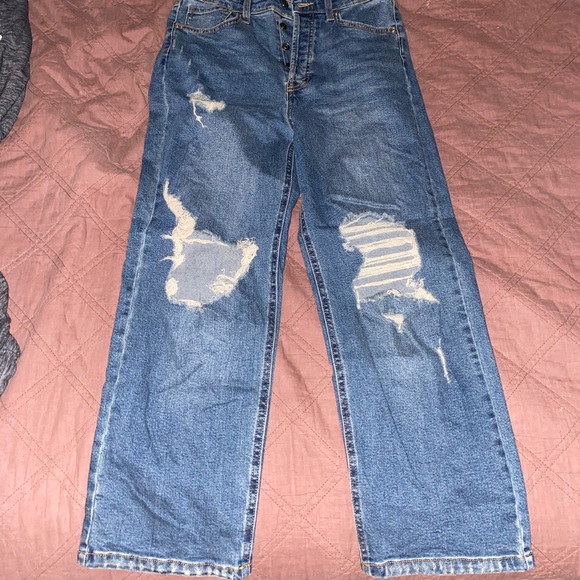 Denim - High rise denim jean